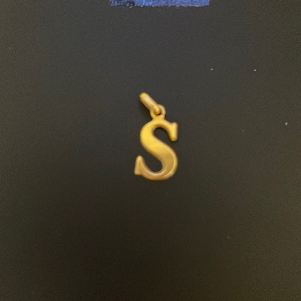 Letter S Charm
